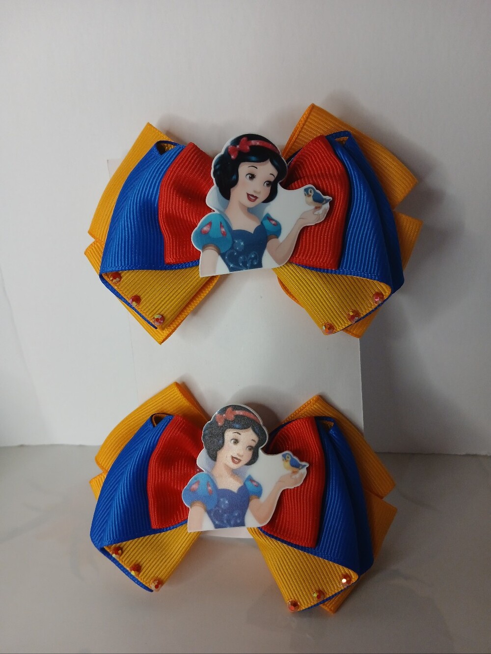 Hair Bows Set Snow White
